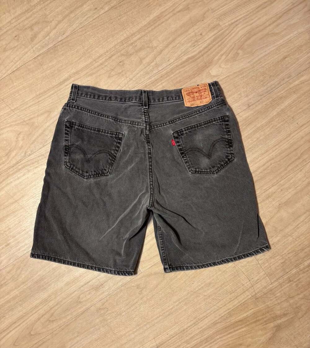 Levi's 550 Size 36 Black Denim Sh